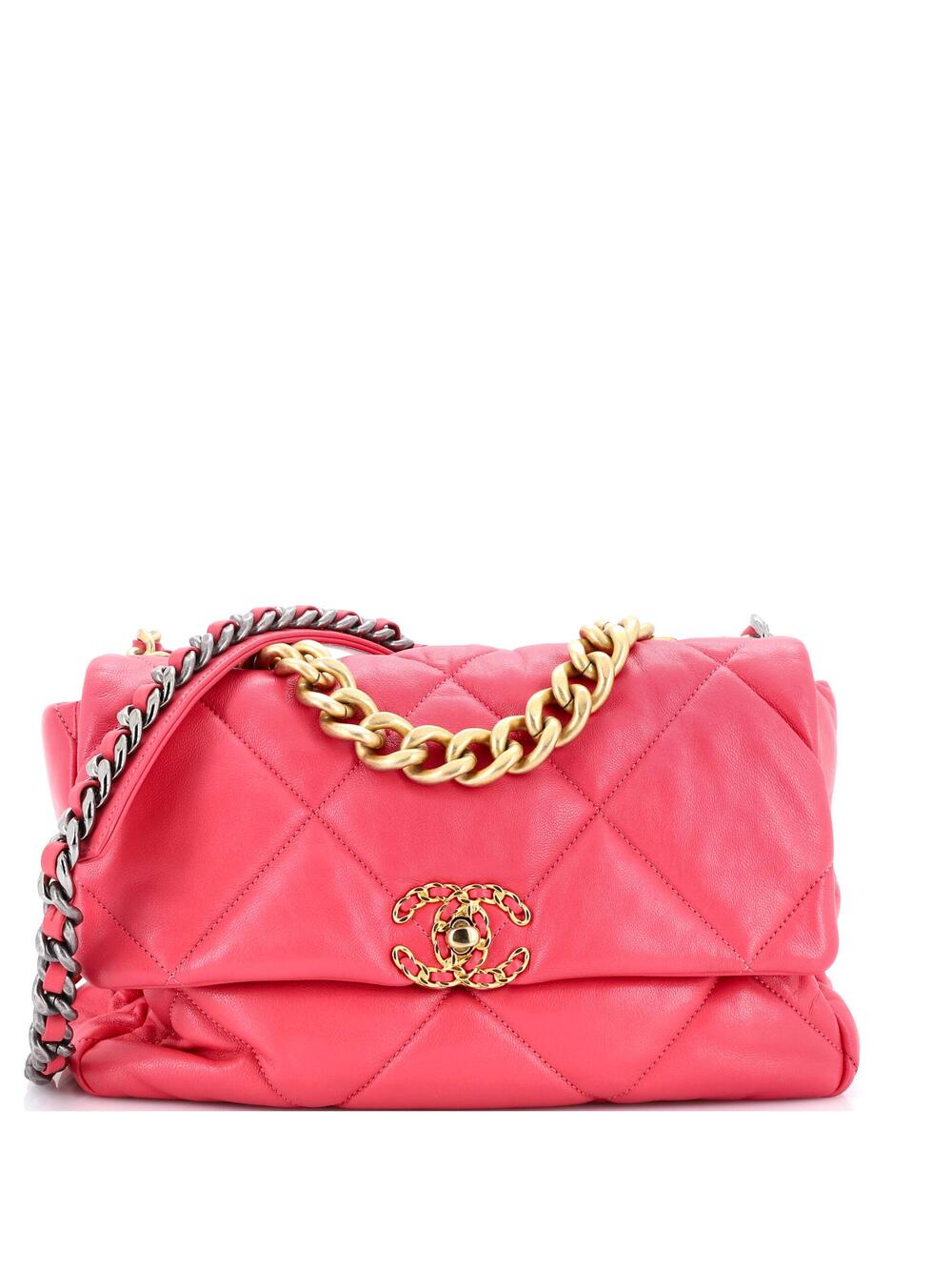 Chanel 19 Flap Bag Quilted Leather #259186C49B